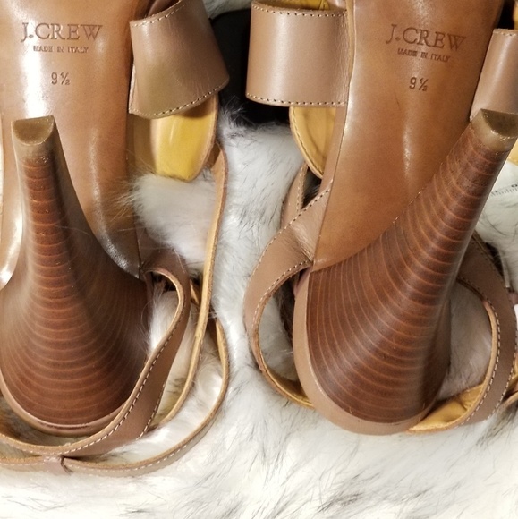 Italian LEATHER J.Crew Heels Shoes Final Markdown - Picture 6 of 8